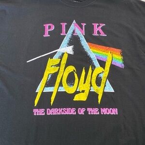 Pink Floyd Darkside Of The Moon Black Tee Shirt 3XL